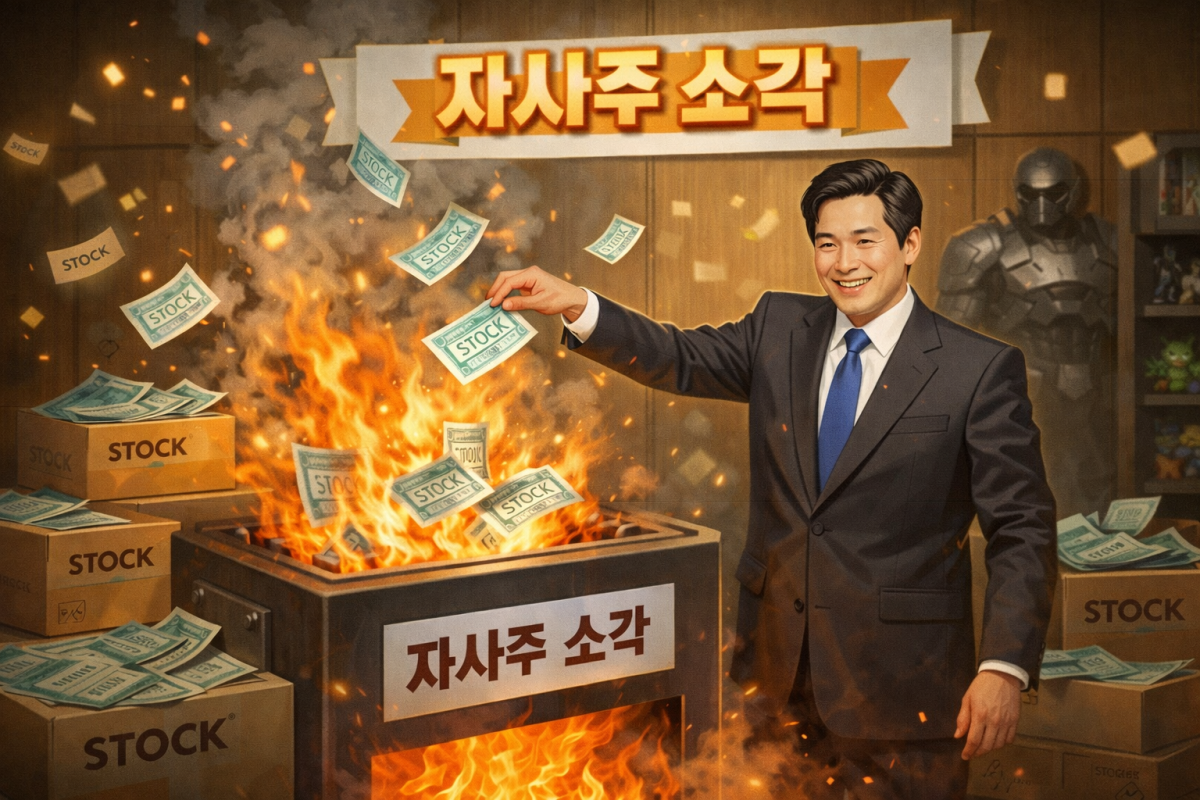 ▲자사주 소각 (챗GPT)