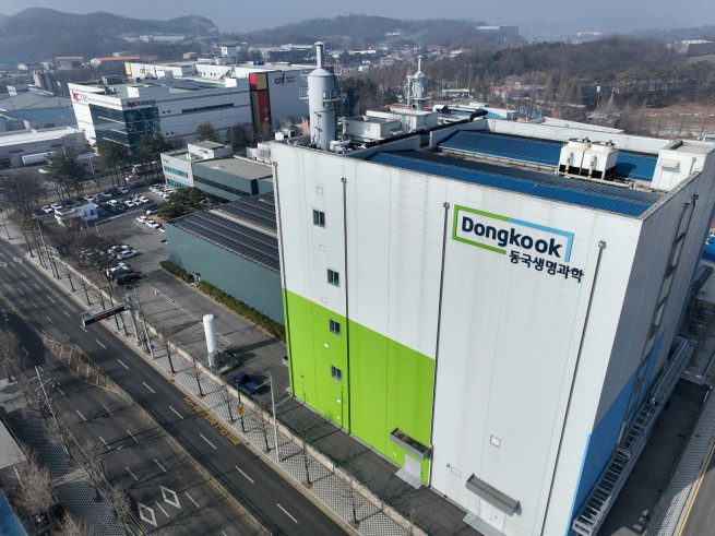 ▲경기 안성시 동국생명과학 안성공장 전경. (신태현 기자 holjjak@)