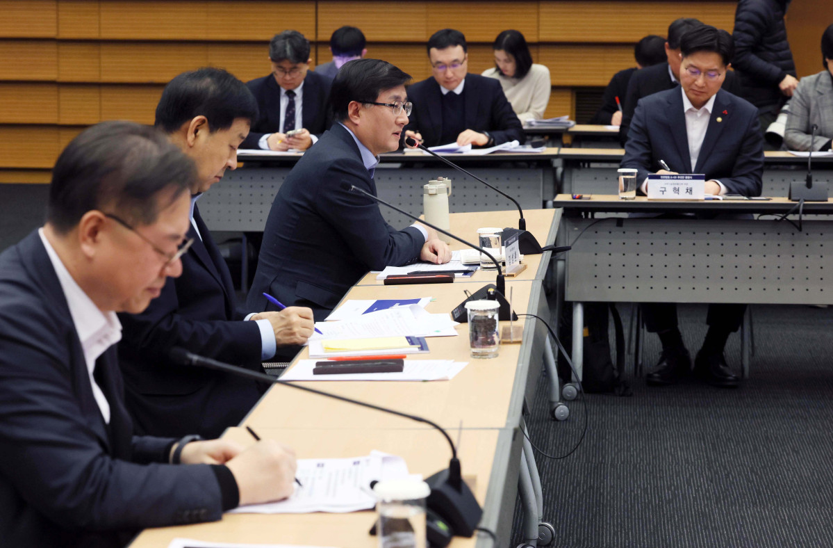 ▲김성환 기후에너지환경부 장관이 28일 서울 중구 대한상공회의소에서 열린 ‘민관합동 K-GX 추진단 출범식’에서 발언하고 있다. 신태현 기자 holjjak@