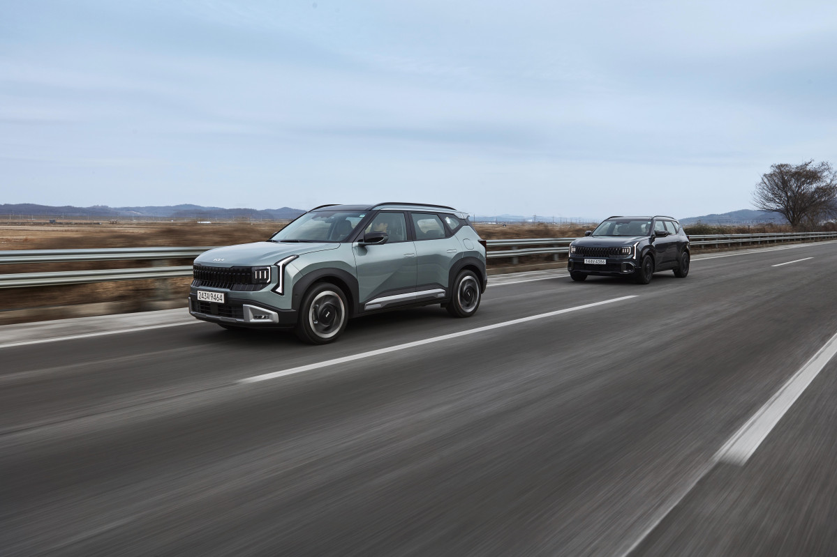 ▲'디 올 뉴 셀토스'가 도로를 질주하고 있다. (자료제공=현대차)