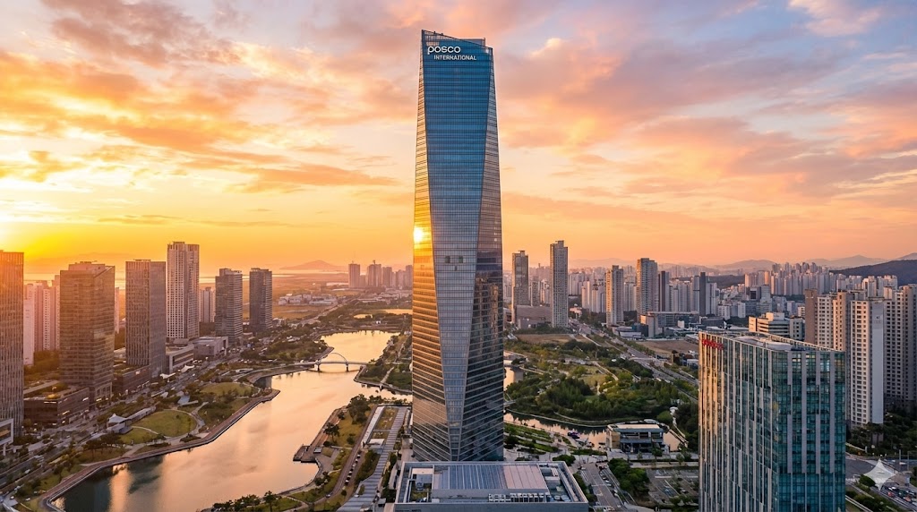 ▲포스코인터내셔널 본사 전경. (포스코인터내셔널)