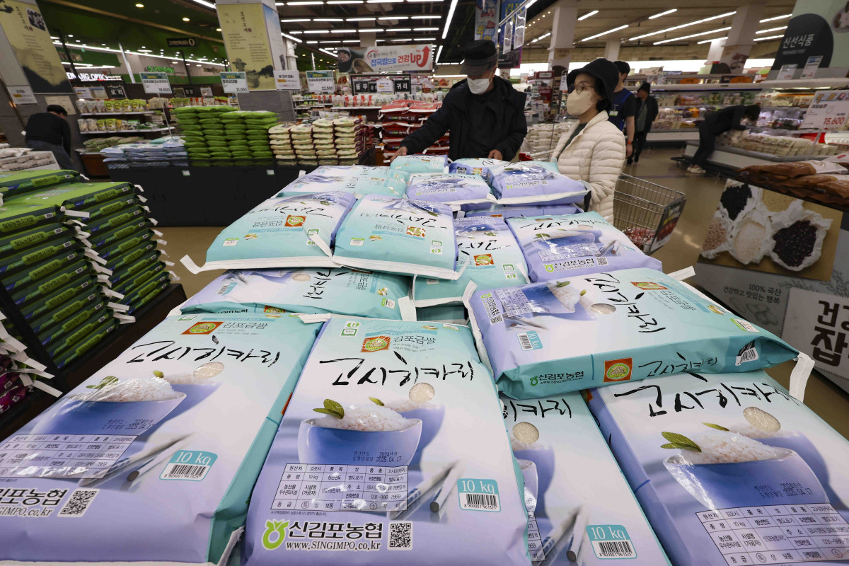 ▲일본 쌀 가격이 폭등하면서 일본은 35년 만에 한국쌀을 수입했다.  (뉴시스)