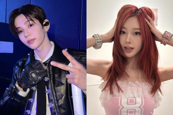 ▲라이즈 쇼타로(왼), 에스파 지젤. (출처=라이즈, 에스파 지젤SNS)