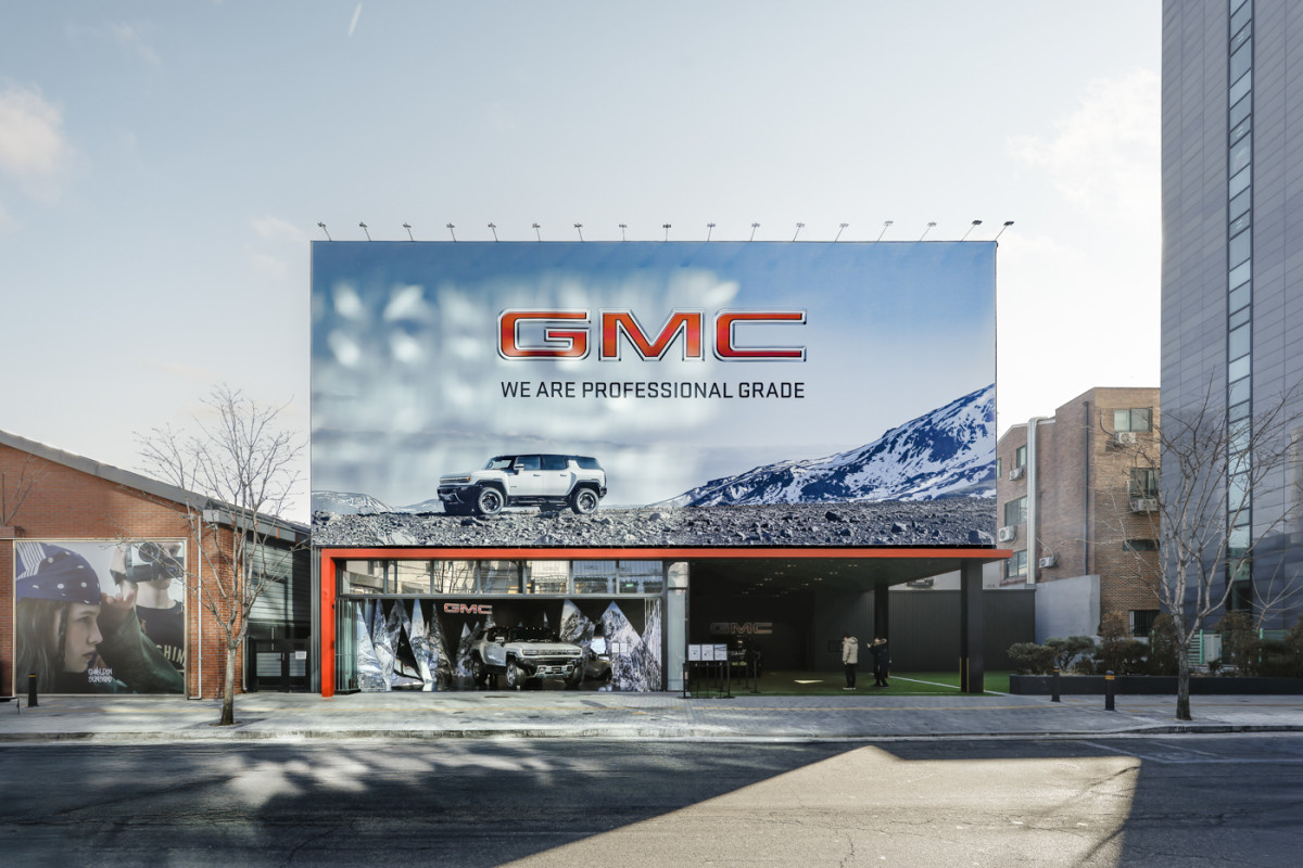 ▲GMC 성수동 팝업 스토어 현장 (자료제공=GMC)
