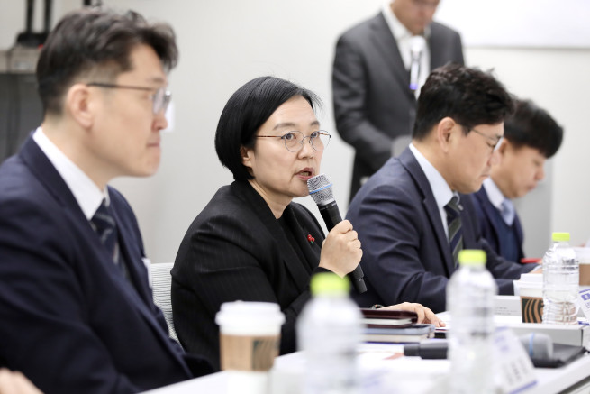 ▲한성숙 중소벤처기업부 장관이 20일 서울에서 열린 ‘26년 모태펀드 출자전략위원회’에서 인사말을 하고 있다. (사진제공=중소벤처기업부)