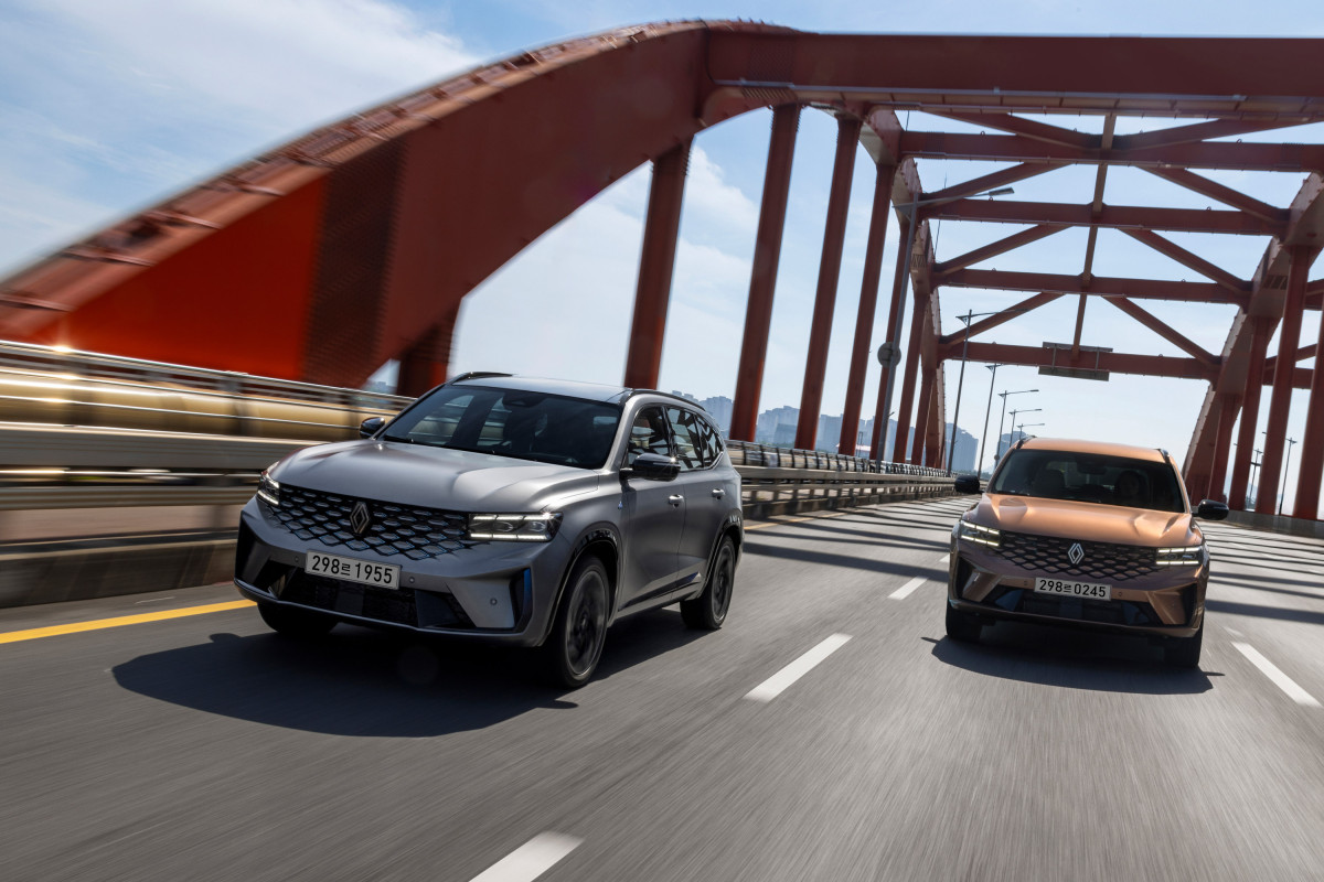 ▲그랑 콜레오스 주행 모습. (사진=르노코리아)