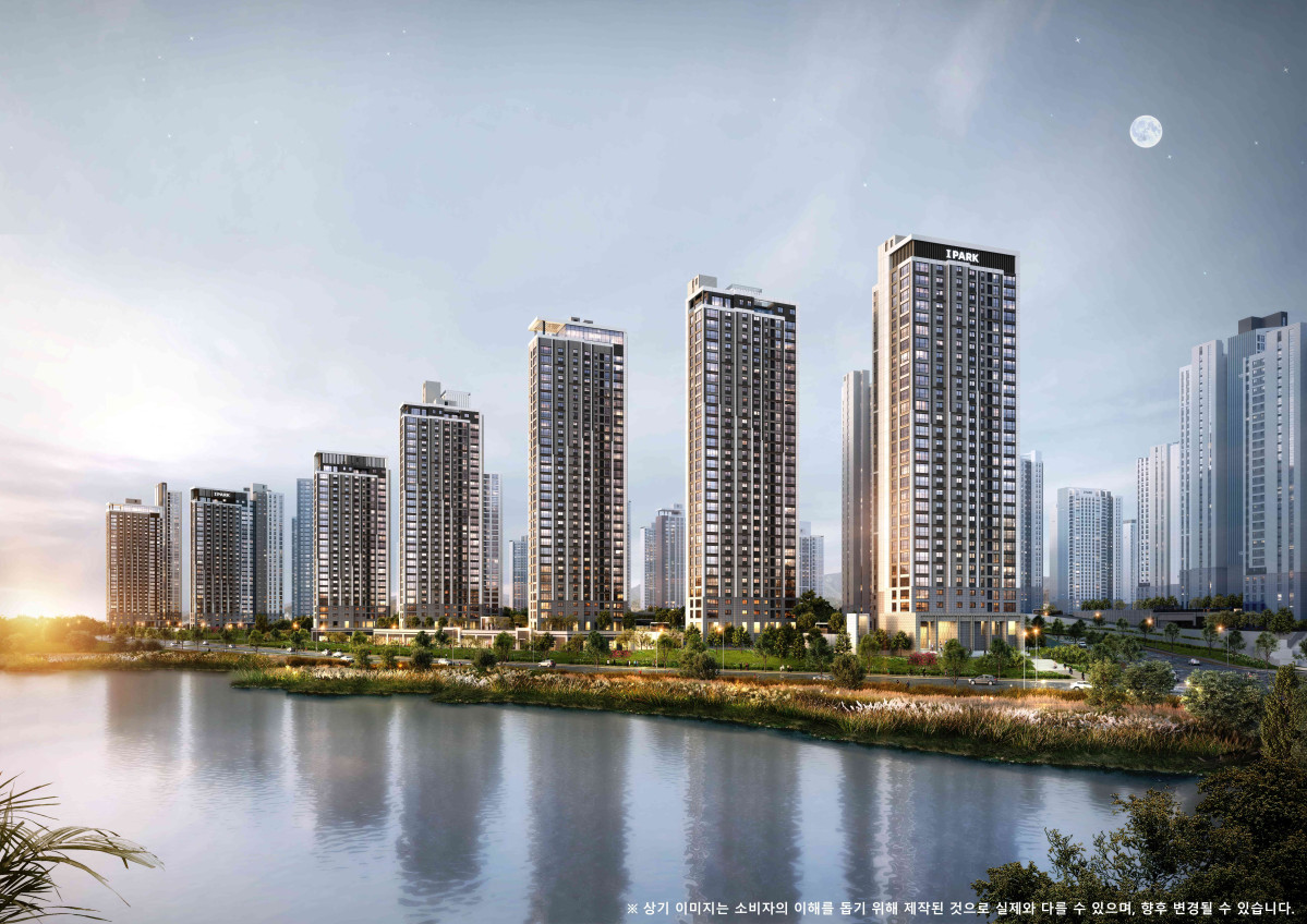 ▲천안 아이파크 시티 5·6단지 투시도 (HDC현대산업개발 제공)