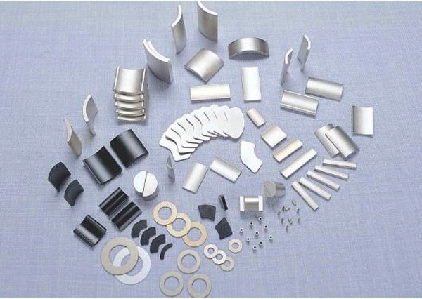 ▲성림첨단산업의 친환경차 희토류 영구자석 제품 (성림첨단산업 제공)