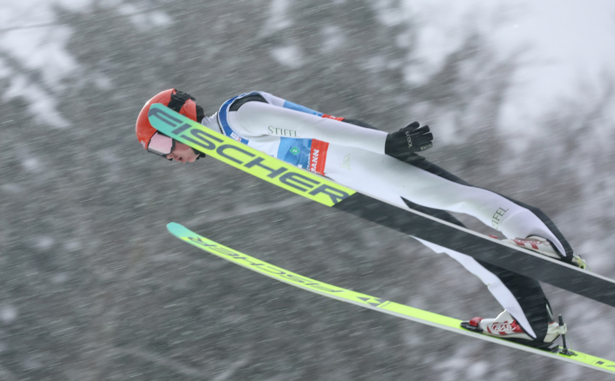 ▲독일 오베르스트도르프에서 열린 노르딕 스키 세계선수권대회 참가한 미국의 제이슨 콜비 (AP/연합뉴스)