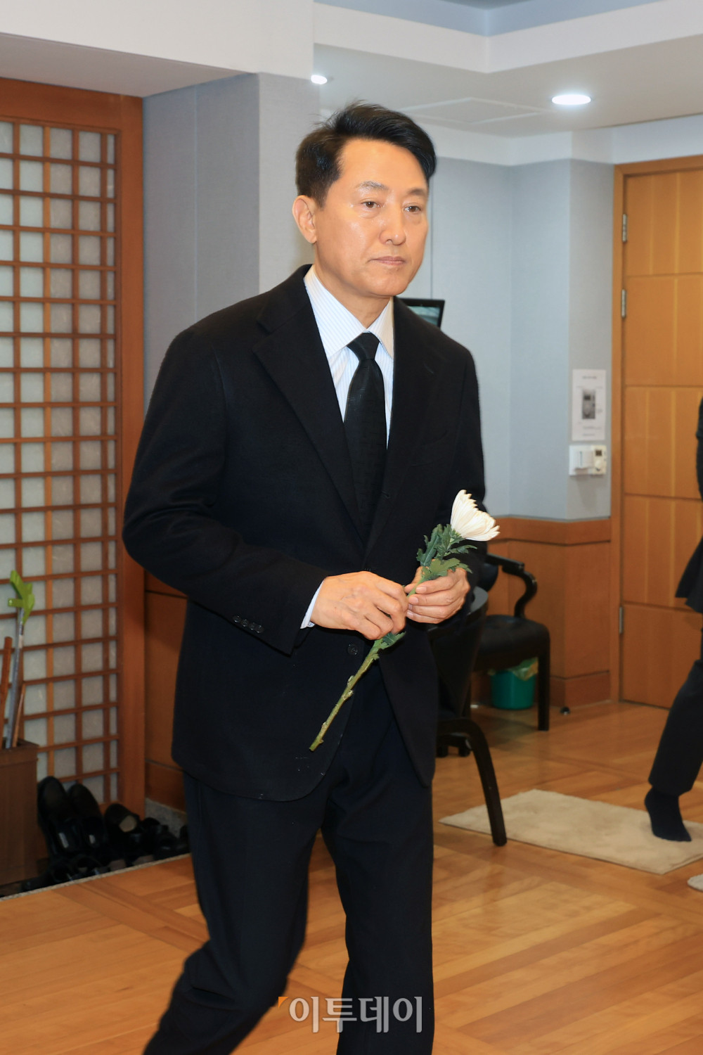 ▲오세훈 서울시장이 30일 오후 서울 종로구 서울대학교병원 장례식장에 마련된 故 이해찬 전 국무총리의 빈소에서 조문하고 있다. 2026.01.30. 사진공동취재단