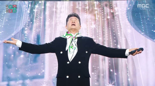 ▲'음악중심' 태진아(사진제공=MBC)