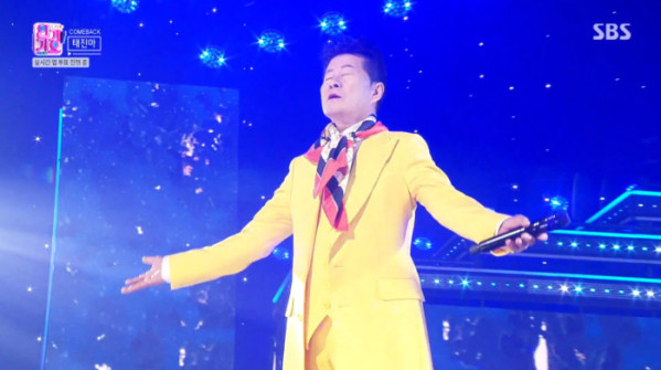 ▲'인기가요' 태진아(사진=SBS 방송화면 캡처)