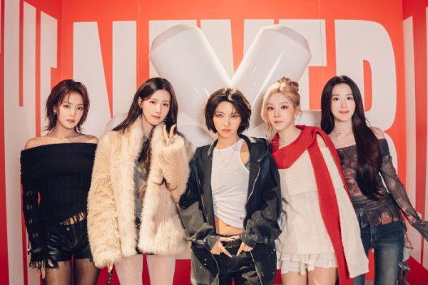 ▲아이들 미디어 전시회(사진 제공 = 큐브엔터테인먼트)