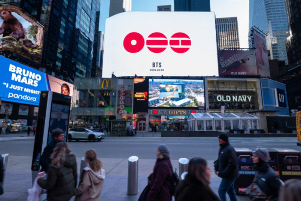 ▲방탄소년단 글로벌 OOH 뉴욕(사진제공=빅히트뮤직)