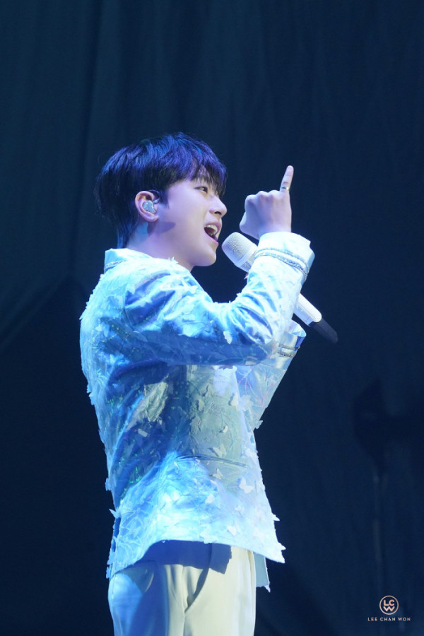 ▲이찬원 '찬란한 하루' 콘서트 인천 공연(사진=이찬원 팬카페)