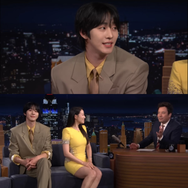 ▲안효섭 (사진 = ‘지미 팰런 쇼’, ‘투데이 쇼’ 방송 캡처)