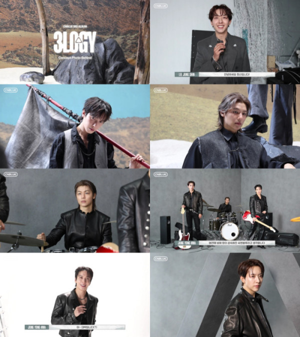 ▲씨엔블루 정규 3집 콘셉트 포토 비하인드(사진=FNC엔터테인먼트)