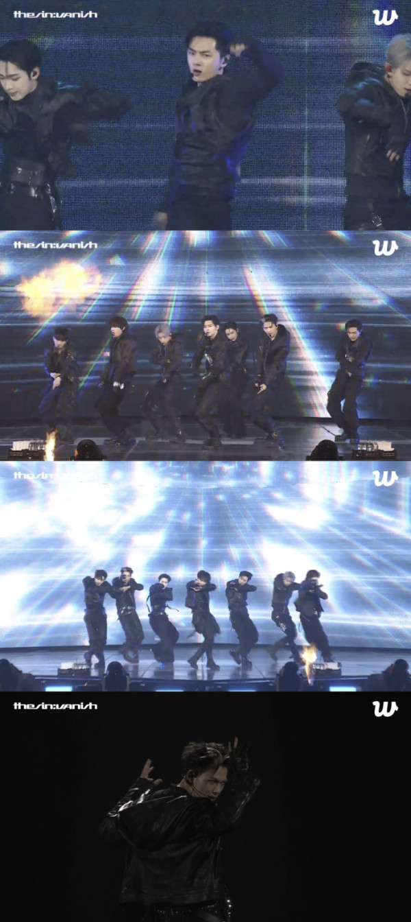 ▲엔하이픈 팬쇼케이스 'Knife' 퍼포먼스(사진제공=빌리프랩)