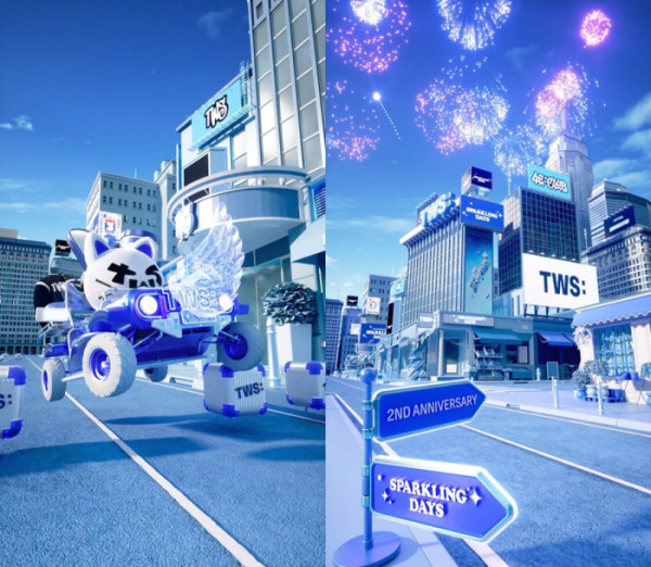 ▲투어스 데뷔 2주년 'Sparkling Days' 모션 캡처 (사진제공=플레디스)