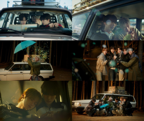 ▲'내일이 되어 줄게' 스페셜 비디오(사진제공=플레디스엔터테인먼트)