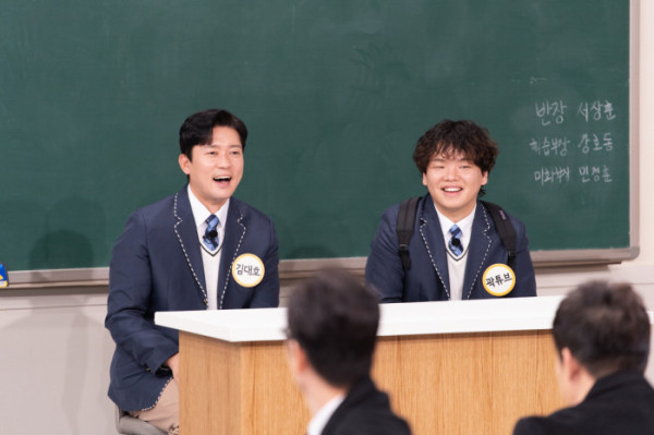 ▲'아는형님' 김대호, 곽튜브(사진제공=JTBC)