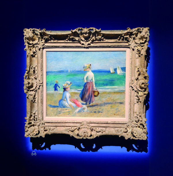 ▲르누아르 ‘해변의 사람들'(브라보 마이 라이프)