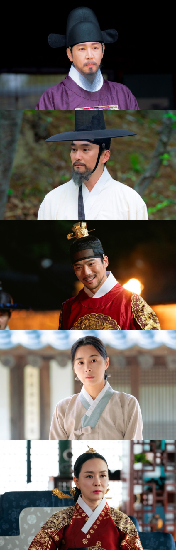 ▲'은애하는 도적님아' 최원영, 김석훈, 하석진, 서영희, 김정난 (사진제공=KBS2)