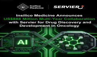 인실리코, 세르비에와 '항암제 AI발굴' 8.88억弗 딜