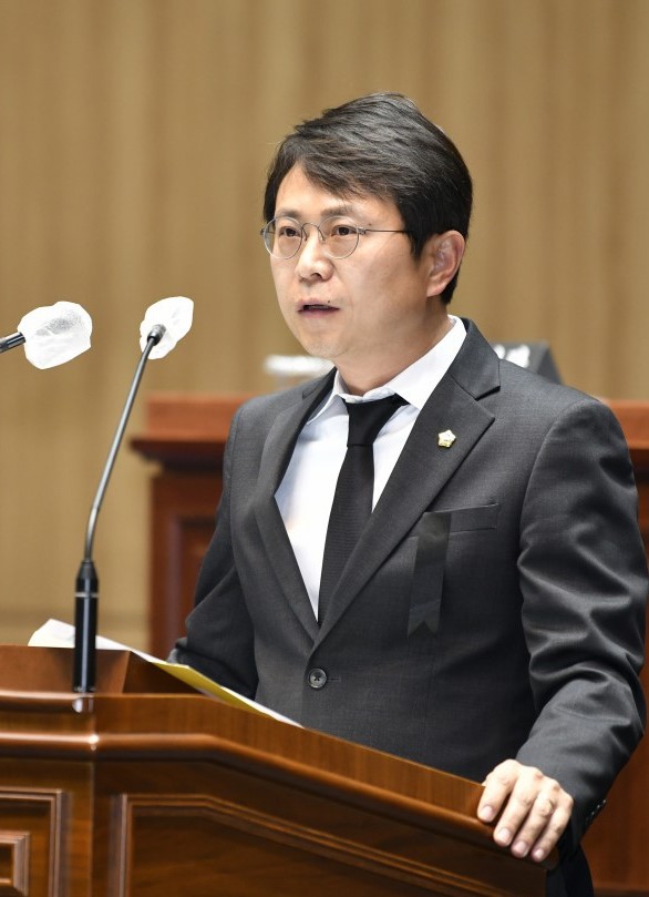 ▲박수기 광주시의회 의원. (사진제공=광주시의회)
