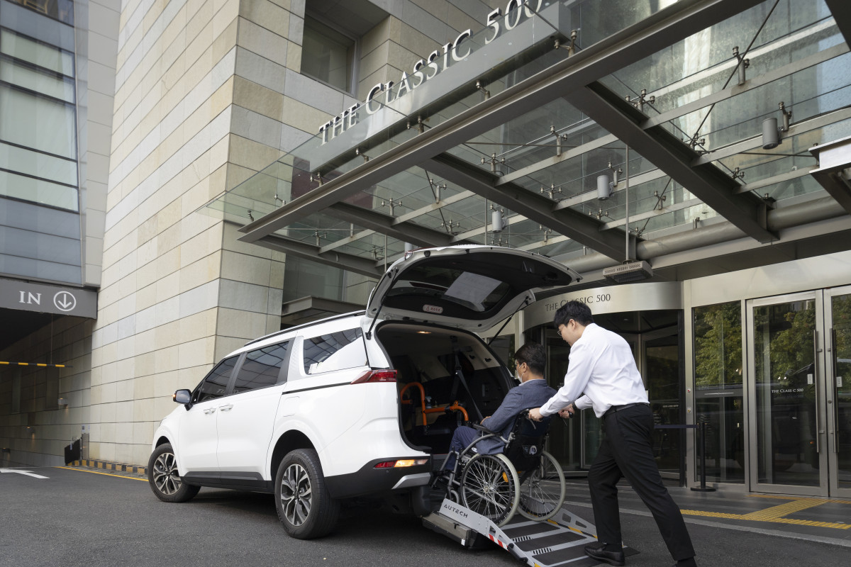 ▲건대병원 이동차량(더클래식500)