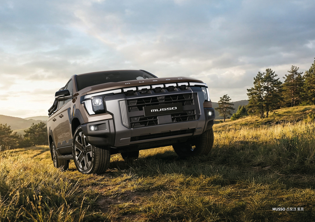 ▲KGM 픽업트럭 '무쏘'.  (사진=KGM)