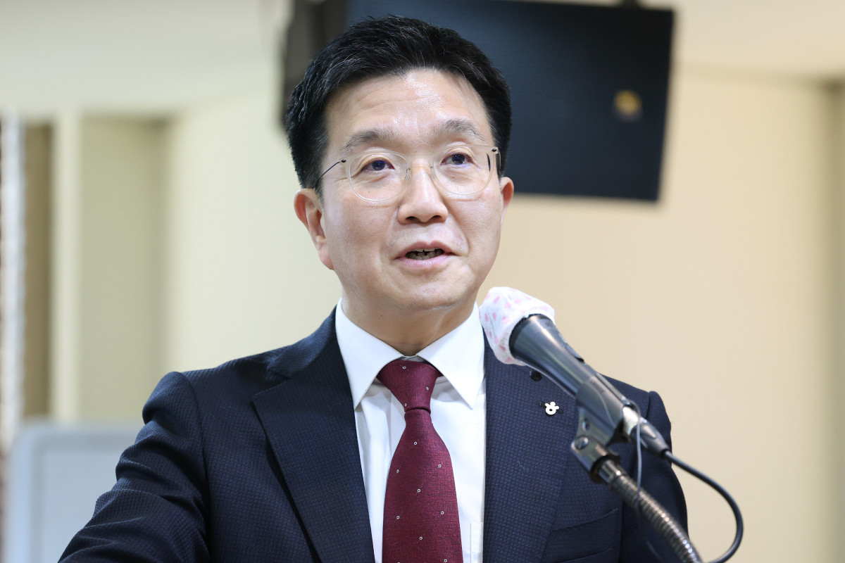 ▲박성혁 한국관광공사 신임 사장이 2일 서울 중구 프레스센터에서 기자간담회를 하고 있다. (연합뉴스)