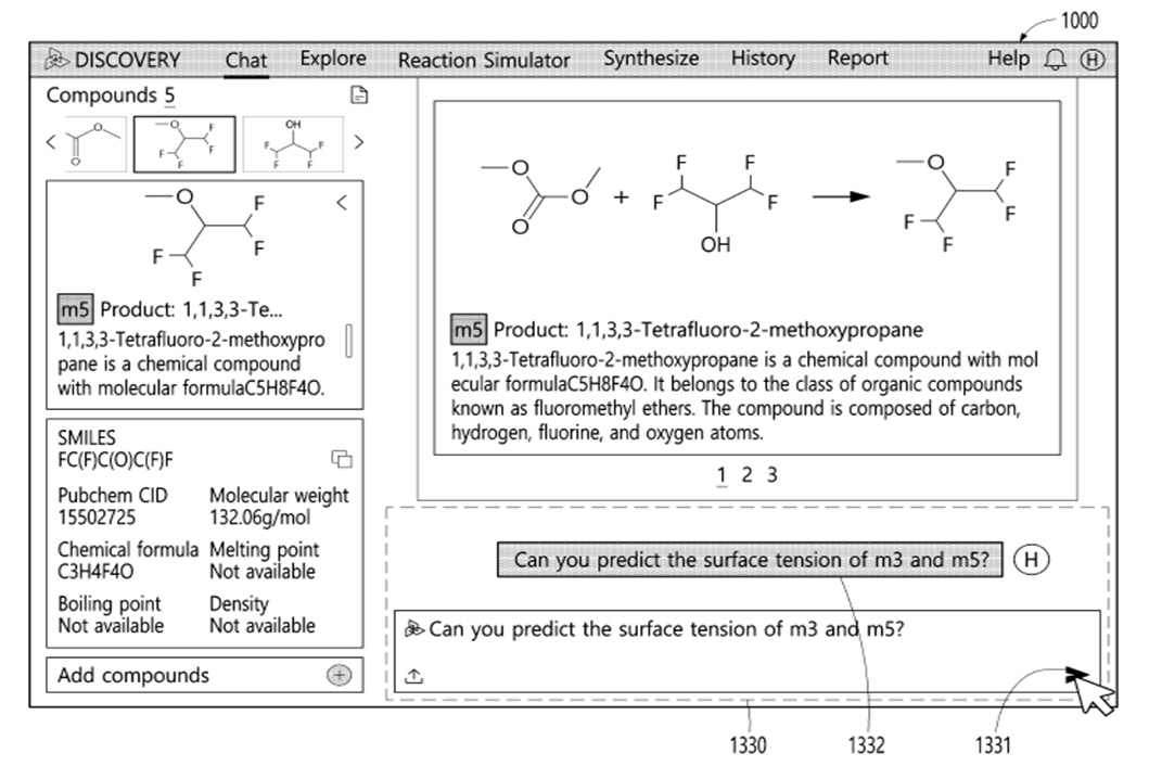 ▲엑사원 디스커버리(EXAONE Discovery) 구동 예시 (사진=LG AI연구원)
