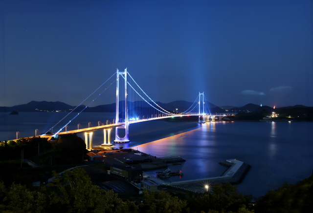 ▲전남 고흥과 여수를 연결하는 팔영대교. (사진제공=고흥군)