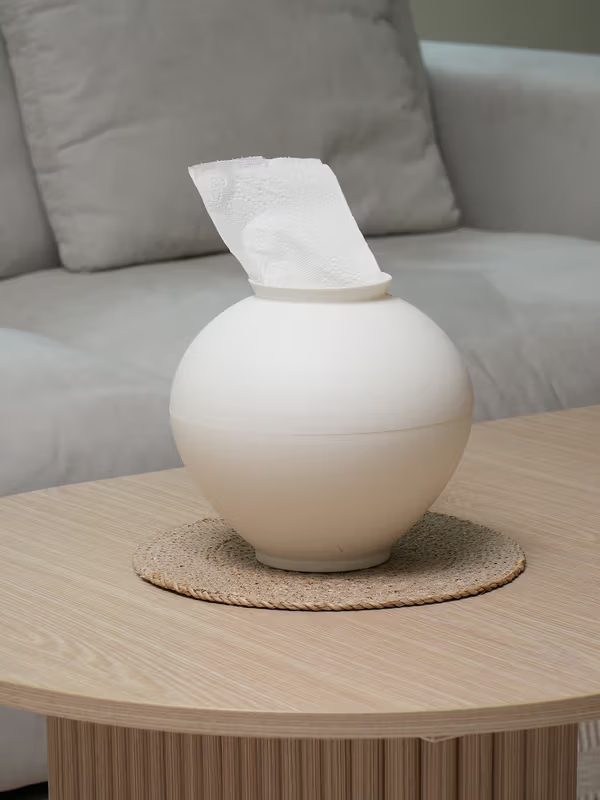 ▲달항아리 휴지케이스 (사진제공=아성다이소)