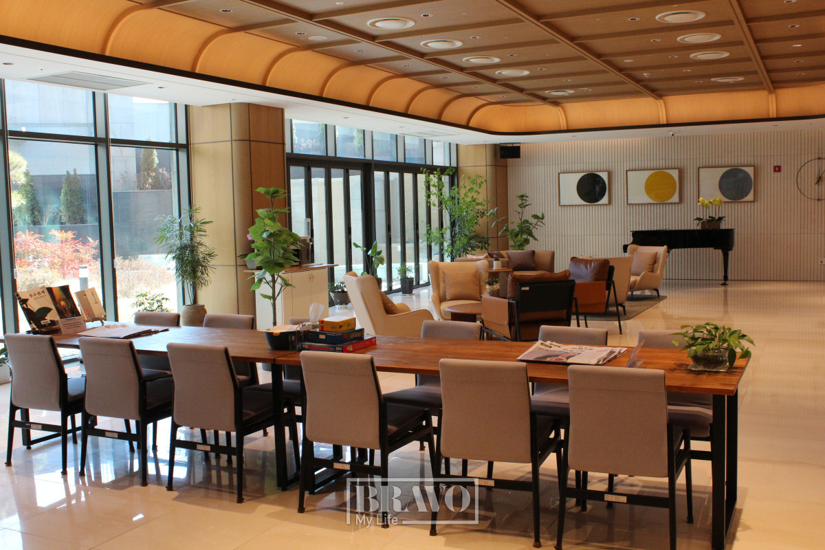 ▲‘더시그넘하우스 청라’  실내 모습. 서지희 기자 jhsseo@