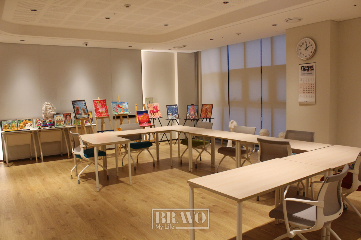 ▲미술 활동을 진행하는 공간. 서지희 기자 jhsseo@