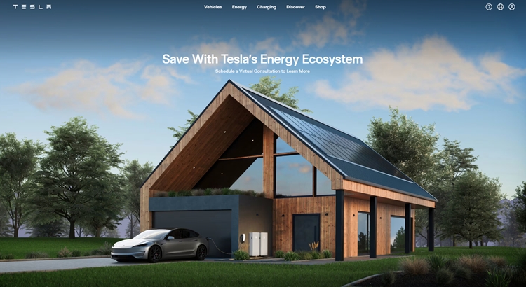 (출처=테슬라 홈페이지 갈무리)