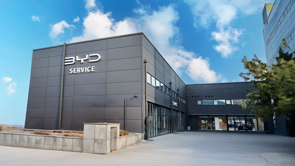 ▲BYD코리아의 전주서비스센터. (사진=BYD코리아)