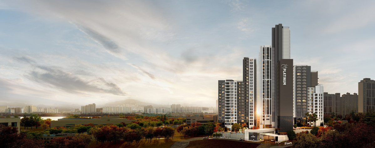 ▲서울 노량진 은하맨션 가로주택정비사업 투시도  (쌍용건설 제공)