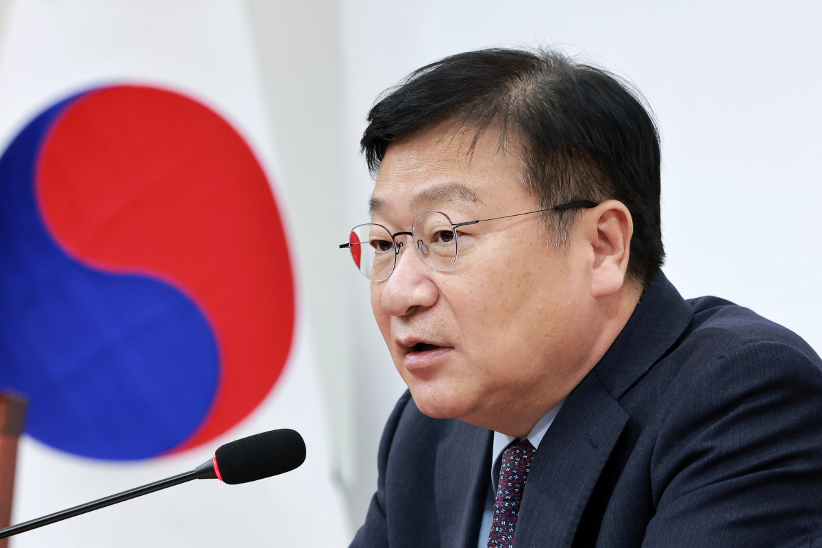 ▲국민의힘 정강정책·당헌당규개정특별위원회 위원장인 정점식 정책위의장이 5일 국회에서 특위와 관련해 기자 간담회를 하고 있다.  (연합뉴스)