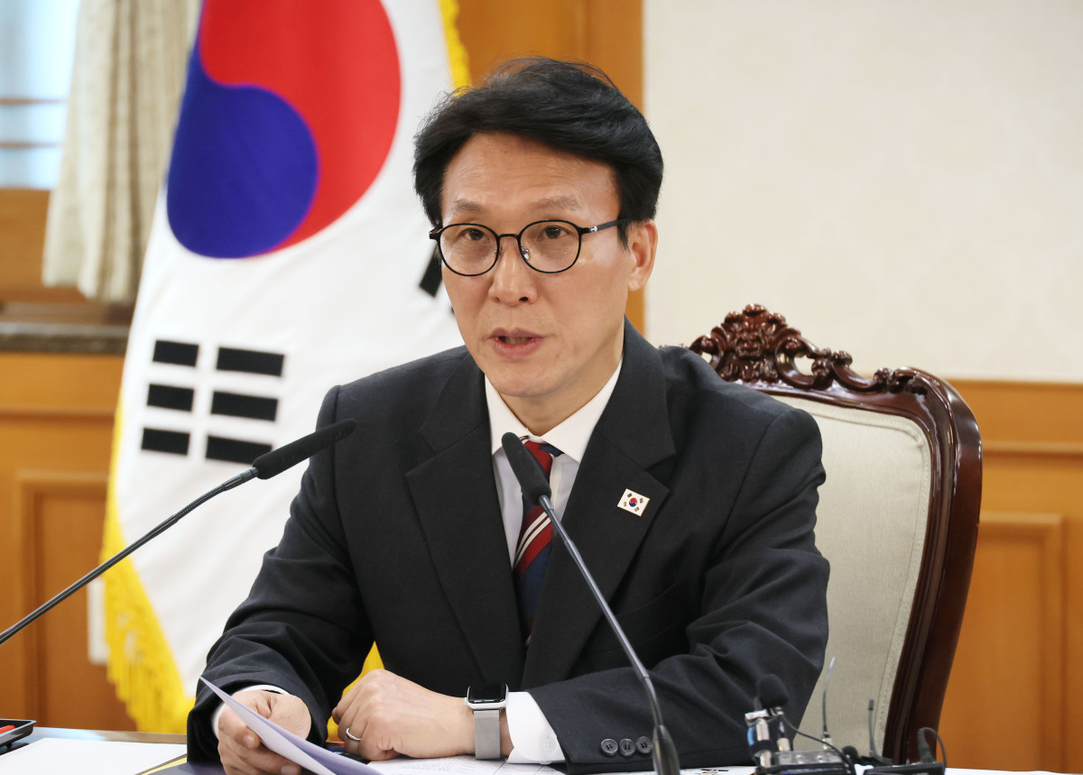 ▲김민석 국무총리가 5일 서울 종로구 정부서울청사에서 열린 국토공간 대전환 범정부협의회에서 발언하고 있다. (연합뉴스)