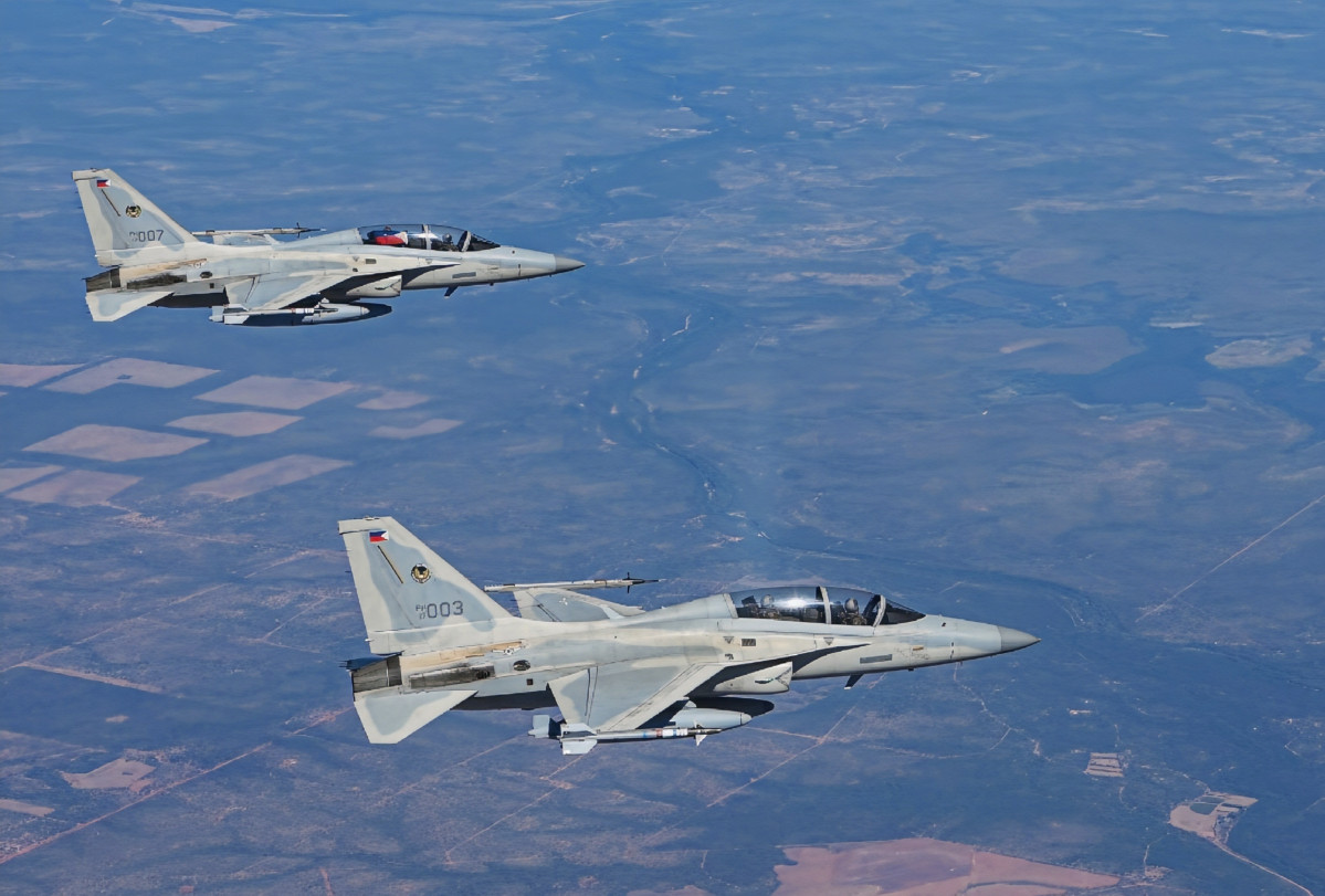 ▲FA-50PH 모습. (사진= 한국항공우주산업(KAI))