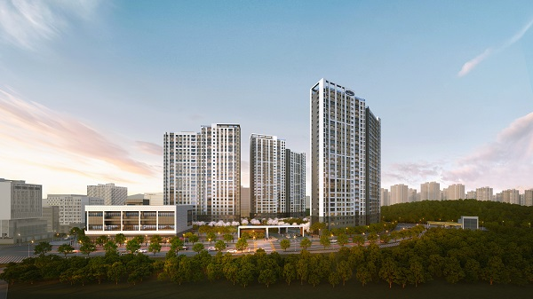 ▲‘김천혁신 동일하이빌 파크레인’ 투시도