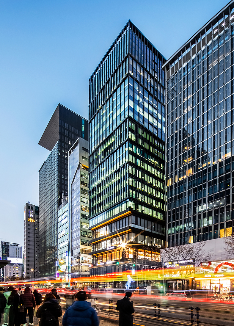 ▲케이스퀘어 강남2 전경 (코람코자산신ㄴ탁)