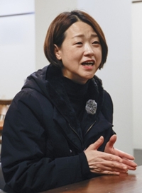 ▲유미희 영동전통시장 상인회 매니저가 27일 서울 강남구 영동곰탕에서 이투데이와 인터뷰를 하고 있다. 조현호 기자 hyunho@ (이투데이DB)