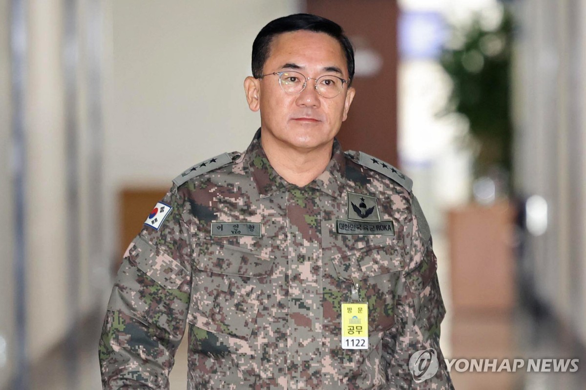 ▲여인형 전 국군방첩사령관 (연합뉴스)