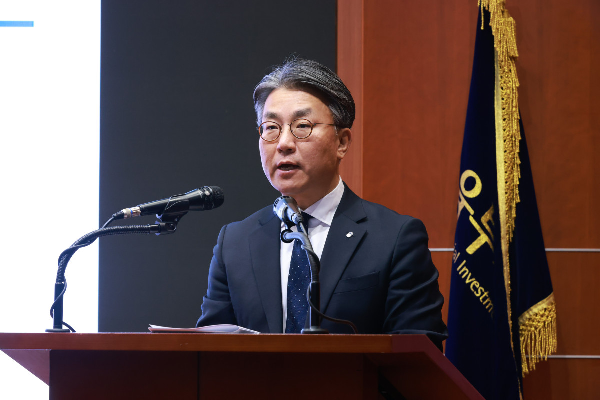 ▲서재완 금융감독원 금융투자부문 부원장보가 11일 증권·선물회사 감사 및 준법감시인 간담회에서 발언하고 있다. (금융감독원)