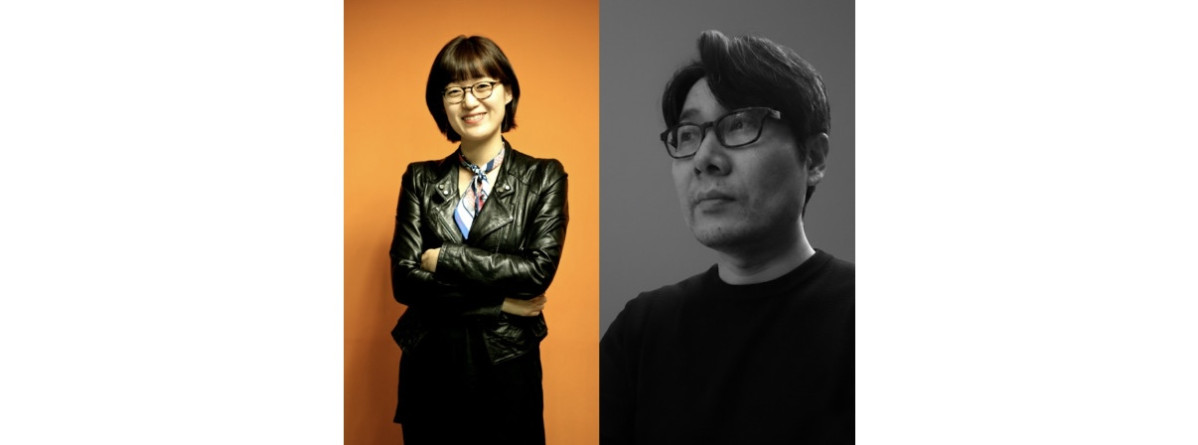 ▲'EasyPage 클래식'을 편집하고 디자인한 민음사 이정화(왼쪽) 편집자와 황일선(오른쪽) 디자이너. (사진제공=민음사)