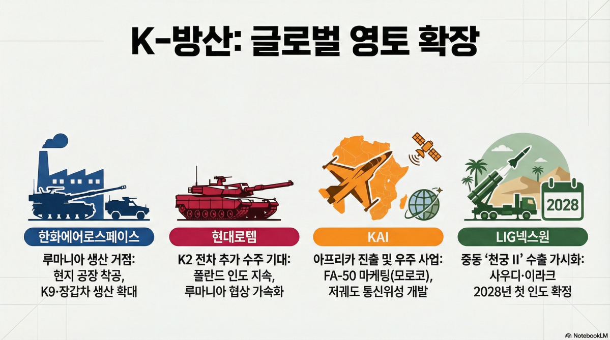 KAIㆍ한화에어로ㆍ현대로템ㆍLIG넥스원, ‘K방산’ 주가 레벨업은 이제 시작[섹터 인사이드]